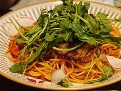 煎鲷鱼虾仁意式细面-BAKER&SPICE(BFC外滩金融中心店)