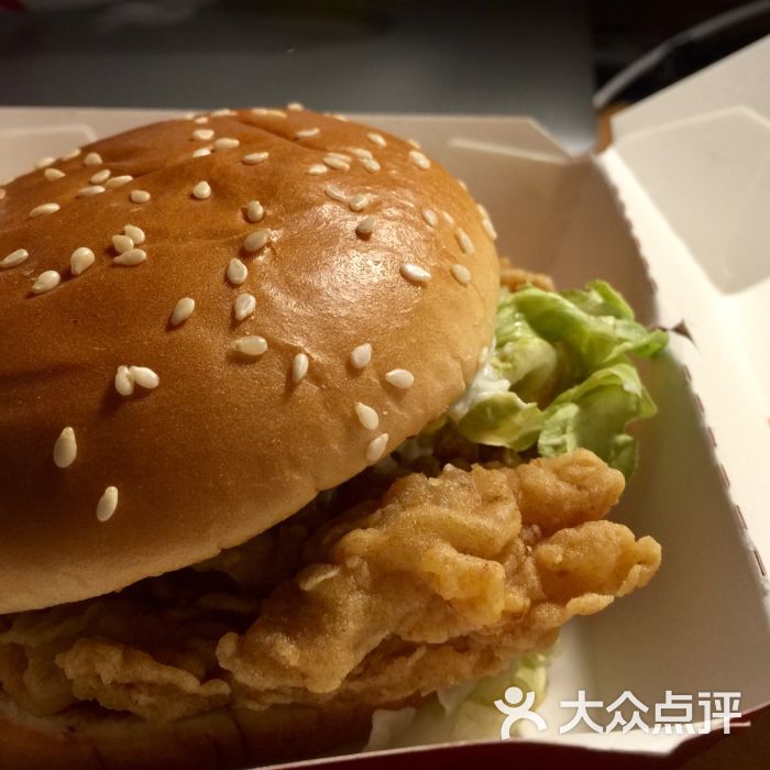 肯德基(杭州新东站店)劲脆鸡腿堡图片 - 第13张