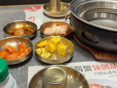 -草家酱蟹炭火烤肉店(珲春南路二店)