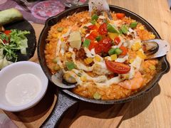 西班牙海鲜烩饭-麦甜创意轻食餐厅(西康路店)