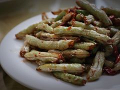 干煸豆角-美顺香食府鱼头老店(雪野湖店)