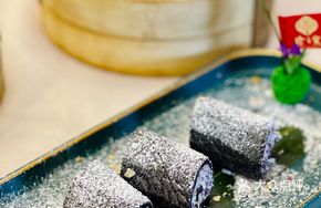 Bamboo Charcoal Oat Pancake