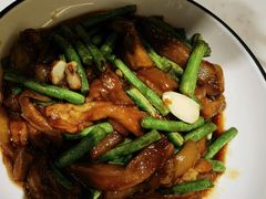 茄子烧豆角-小菜园新徽菜(上海浦东复地活力城店)
