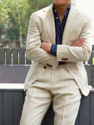 -怒马会 全麻衬西装高级定制