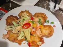 银杏虾球煎藕盒-大潮淮·淮扬菜(何园旗舰店)