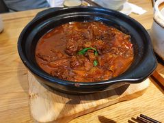 砂锅牛腩烧粉皮-竹里馆·淮扬菜·功夫茶(老门东店)