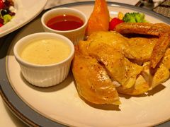 果木烤鸡<br&nbsp;/><br&nbsp;/><br&nbsp;/><br&nbsp;/><br&nbsp;/>莫卡斯烤全鸡-MOCUS莫卡斯餐厅(祥云小镇店)