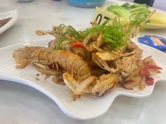 椒盐皮皮虾-覃记海鲜美食餐厅