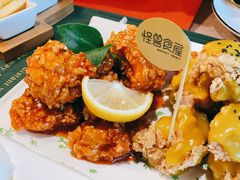 双拼炸鸡-怪兽炸鸡.轻沙拉(锦州店)