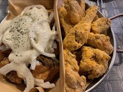 双拼炸鸡-富乐满韩国正宗炸鸡韩国料理(虹泉路店)