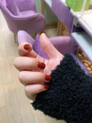 -孔雀手美甲美睫护理