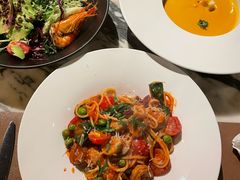 鳄梨大虾沙拉-at cafe 意大利餐厅(集美店)