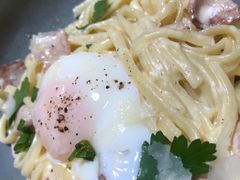 奶油培根半熟蛋意面-EN SPACE恩空间