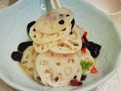 炝拌九孔莲-汉唐宴长安食府