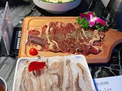 -热火朝天鲜切牛肉火锅(南强街巷店)