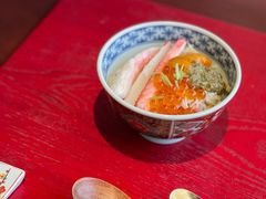松叶蟹海胆冬笋釜饭-湖月·割烹料理(湖滨店)