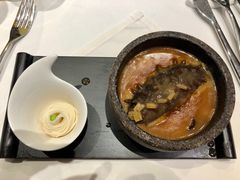 石锅百花酿海参-西郊壹号