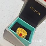 曼卡龙凤华戒指