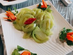 青椒炒青番茄-秦园酒楼(水岸星城店)