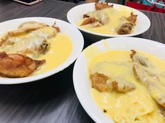 鸡扒鸡翼芝士面-新记餐厅(香槟大厦店)