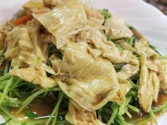 鲜腐竹银杏上汤浸有机豆苗-佛有缘素食馆·荔湾老字号(陈家祠首店)