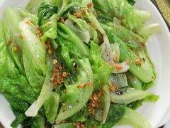 白灼生菜-田源农家饭店·窑鸡王·海鲜(东部湾·融创店)