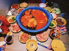 重庆红油经典鸳鸯锅-王歘歘·chuǎ火锅(五道营店)