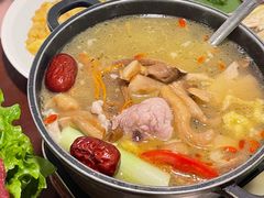 野生羊肚菌炖鸡-紫滇源云南生态菜(丹凤街店)