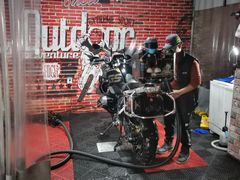 -摩道团机车工坊 摩托车维修 精洗店