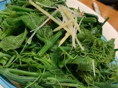 清炒南瓜尖儿-巴依老爷新疆美食(常营店)
