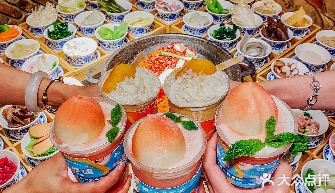 重庆火锅🔥188吃36道菜，刨冰太绝了🍧