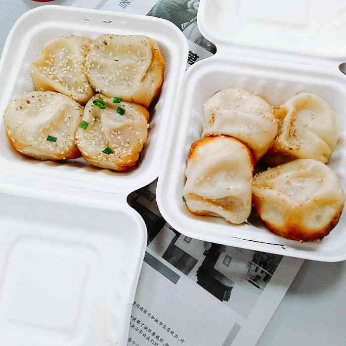 馅太爷生煎包-"定的外卖,生煎包定的鲜肉的,但是店家没有.