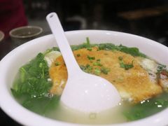 豌豆尖煎蛋湯-庆合府重庆大排档(紫都城店)
