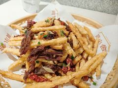 芝麻藕炒手撕牛肉-简小舍·民间手艺菜(武昌江滩店)