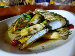 葱油蛏子-胖大嫂渔家排档·全海景餐厅(渔村店)