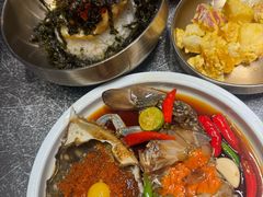 -草家酱蟹炭火烤肉店(珲春南路二店)