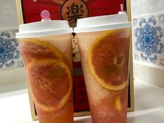 爆乐红西柚-LELECHA乐乐茶(美罗城店)
