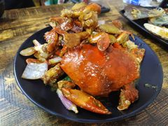 姜葱炒蟹-碳炉海鲜烧烤·1992(北京路店)
