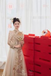 -桃子造型婚纱礼服(凤起广场店)