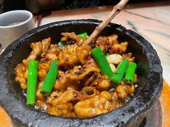石锅杭椒牛蛙-桂满陇-西湖船宴(西单大悦城店)