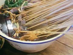 -拈签一笑黄牛肉辣卤串串