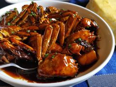 毛蟹炒年糕-马勒别墅·中餐厅