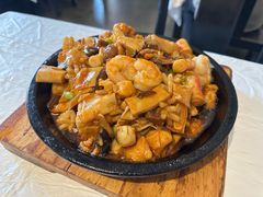 铁板八珍脆皮豆腐-百饺园(平山道店)