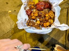 糯米饭加腊肠-权记骨粥