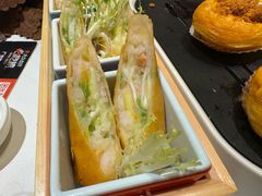 脆皮鲜虾炸春卷-禄运茶居·手工点心(猎德店)