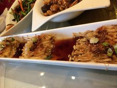 烤金针菇-宝轩渔府·老字号海鲜·正宗津菜(水上店)
