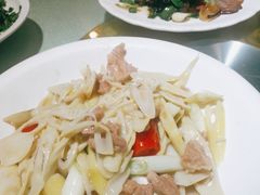 笋子肉片-味水记忆·野菌鸡汤土菜馆(青城后山店)