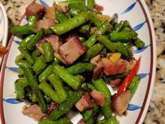 榄菜叉烧炒四季豆-查厘士(怀旧点心乐坊店)