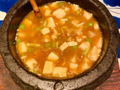 石锅鸡汤豆腐-绿茶餐厅(王府井永宁门店)