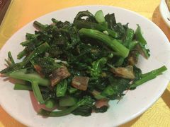 方鱼炒芥兰-得记得潮州海鲜砂锅粥(宝业路店)